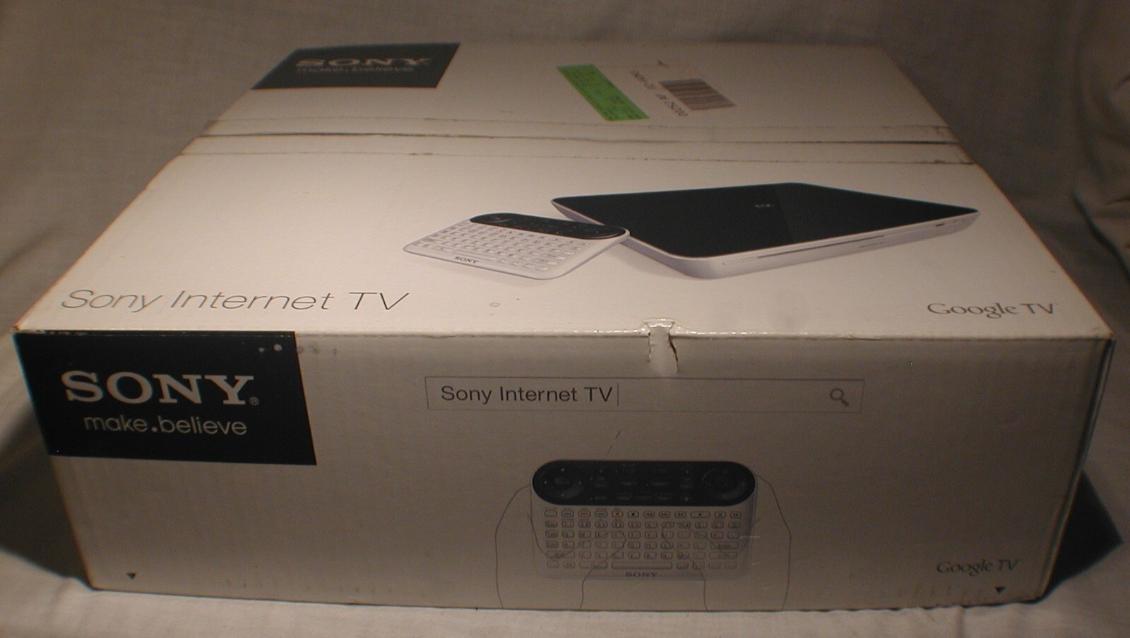 Sony 1080p Google TV Box Remote Control Bluray Disc Player