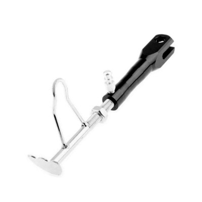 Universal Black CNC Motorcycle Kickstand Side Stand Adjustable Leg