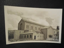 Abbey Church ?  REAL PHOTO POSTCARD  