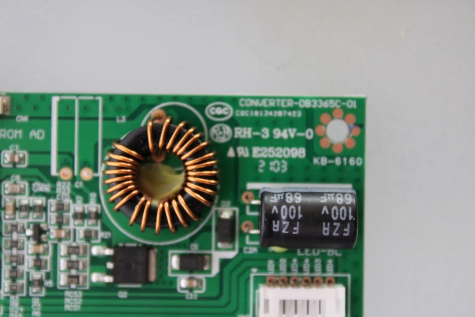 Mainboard-ViewSonic VX3258-2KPC-MHD Gaming Monitor - Curved - Bild 4 von 4