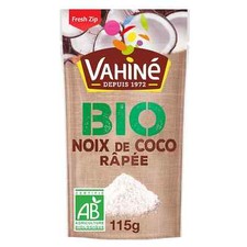 Noix de coco râpée Bio VAHINE 115 gr