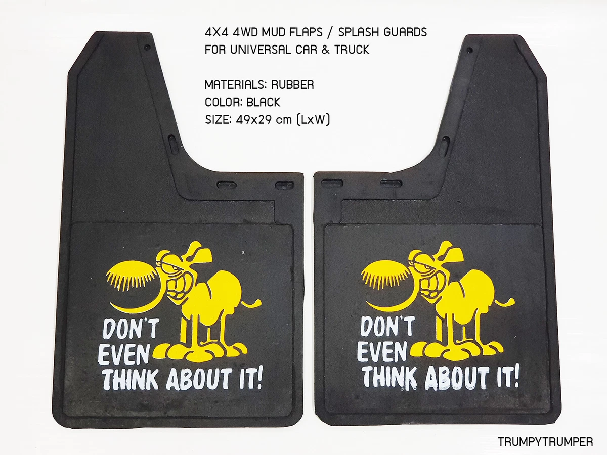 Novelty 4x4 mud flaps deals