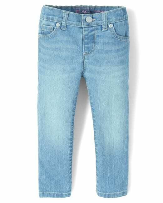 NWT Children's Place Super Skinny Jeans Baby/Girls Basic Stretch Lt Blue 3T