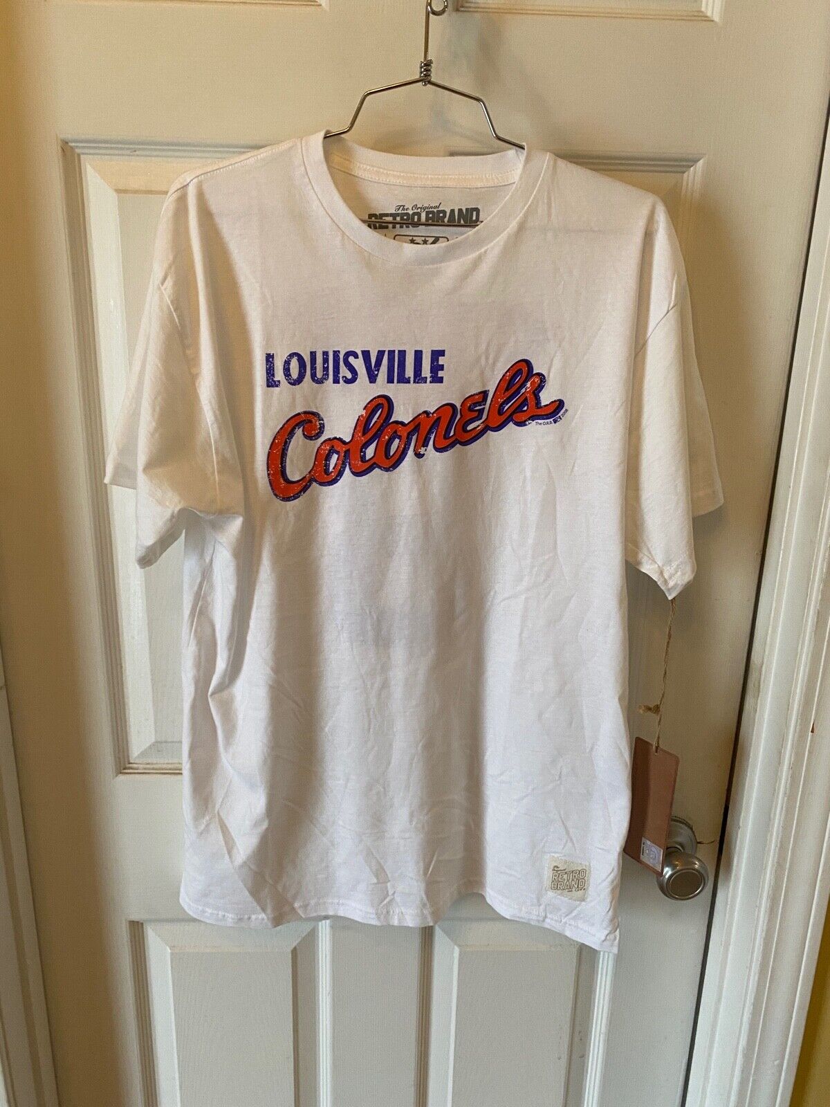 Original Retro Brand Louisville Colonels Carlton Fisk T-Shirt Medium