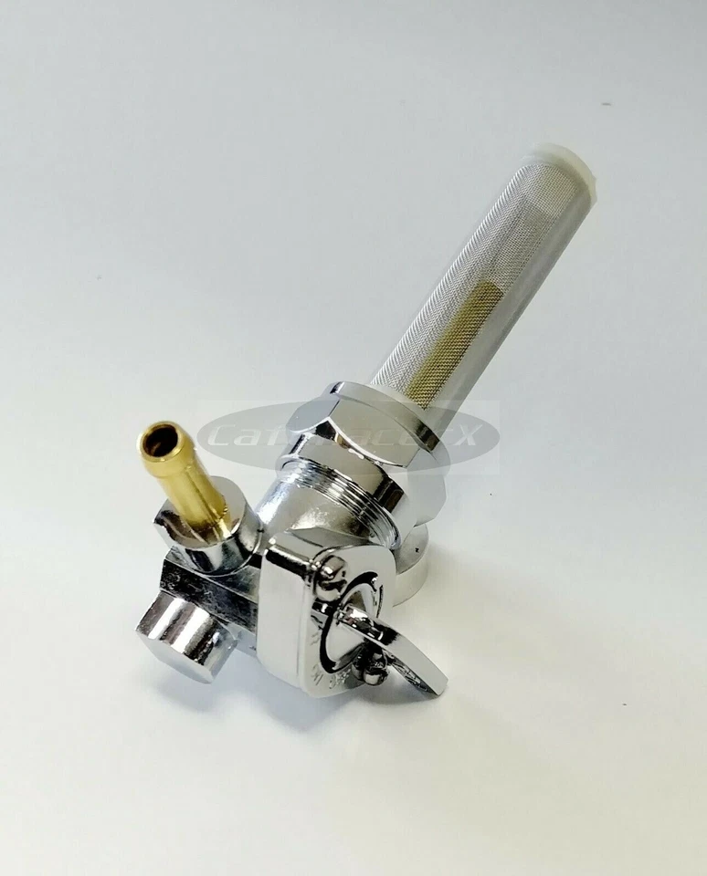Gas Fuel Valve Petcock 90° Left Harley Heritage Softail Dyna Electra Glide Ultra - Image 3 of 4