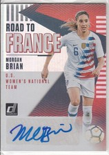 2018-19 PANINI DONRUSS SOCCER MORGAN BRIAN AUTO SP USA WOMEN ROAD TO FRANCE AUTO