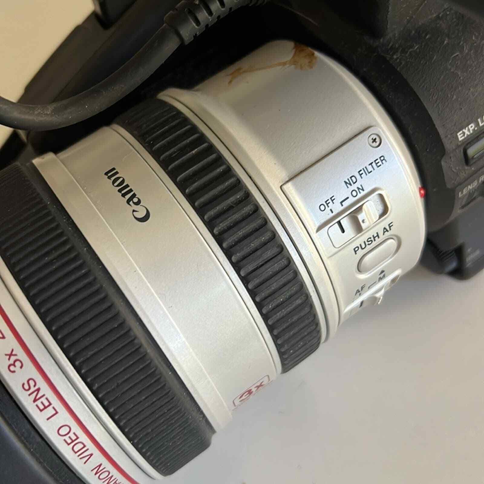 CANON XL1S 3CCD PROFESSIONAL CAMCORDER WITH 16X LENS AND 3X LENS eBay