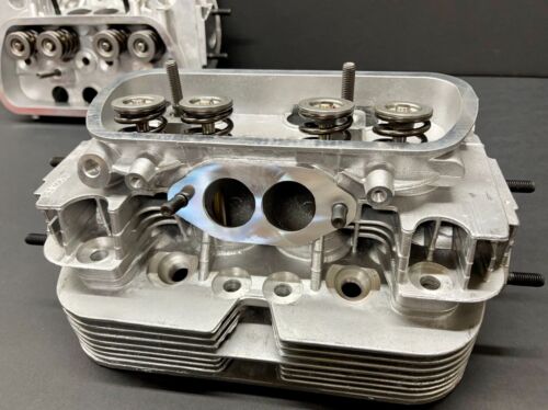 NEW - Pair of 1600 Dual Port Cylinder Heads - Air Cooled VW Volkswagen - 90.5mm - Picture 4 of 7