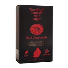 DODO Muscovado Scuro Non Raffinato Zucchero di Canna Naturale di Mauritius Vegan 500g