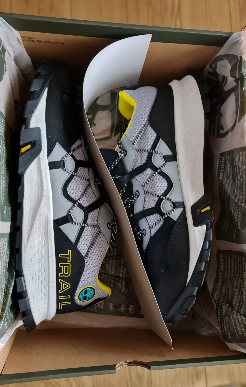 Timberland Garrison Low Trail AC Mens Walking, Hiking, Trainers. UK 10 Grey. eBay