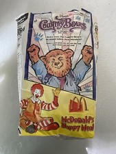 McDonald s Vintage Country Bear Happy Meal Bag WITH TOY