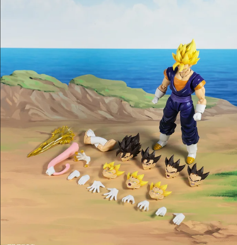 Demoniacal Fit Dragon Ball Trump Card Vegito 2.0 6" Action Figure 1:12 Official - Foto 2 di 12