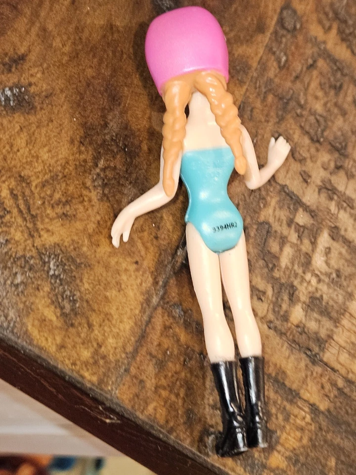 Disney Princess Anna Frozen glitter MagiClip Magic Clip Polly Pocket doll (222 - Image 2 of 2