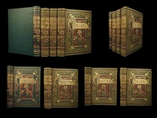 1884 BEAUTIFUL 4v Lot POETRY Greenleaf Whitter Cullen Bryant Longfellow Procter