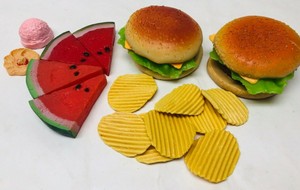 realistic play food