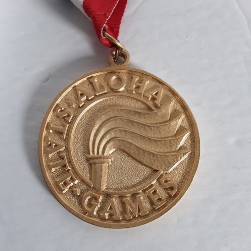 Hawaii Aloha State Games Collectible Medal - Picture 3 of 6