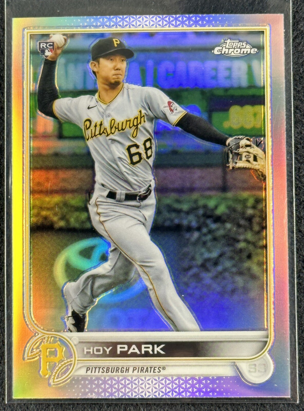 2022 Topps Chrome HOY PARK Rookie RC Refractor #32 Pittsburgh Pirates