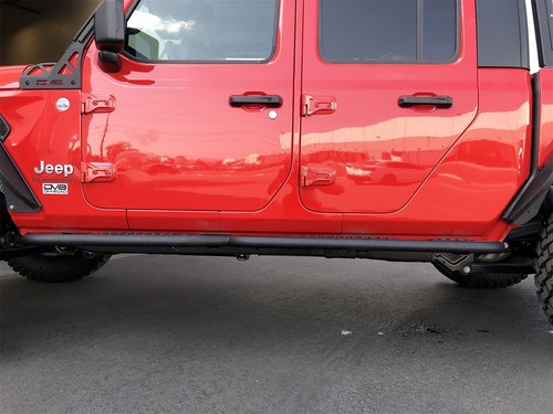 DV8 Offroad SRGL-08 Rock Slider w/Step Fits 20-24 Gladiator - Picture 6 of 6