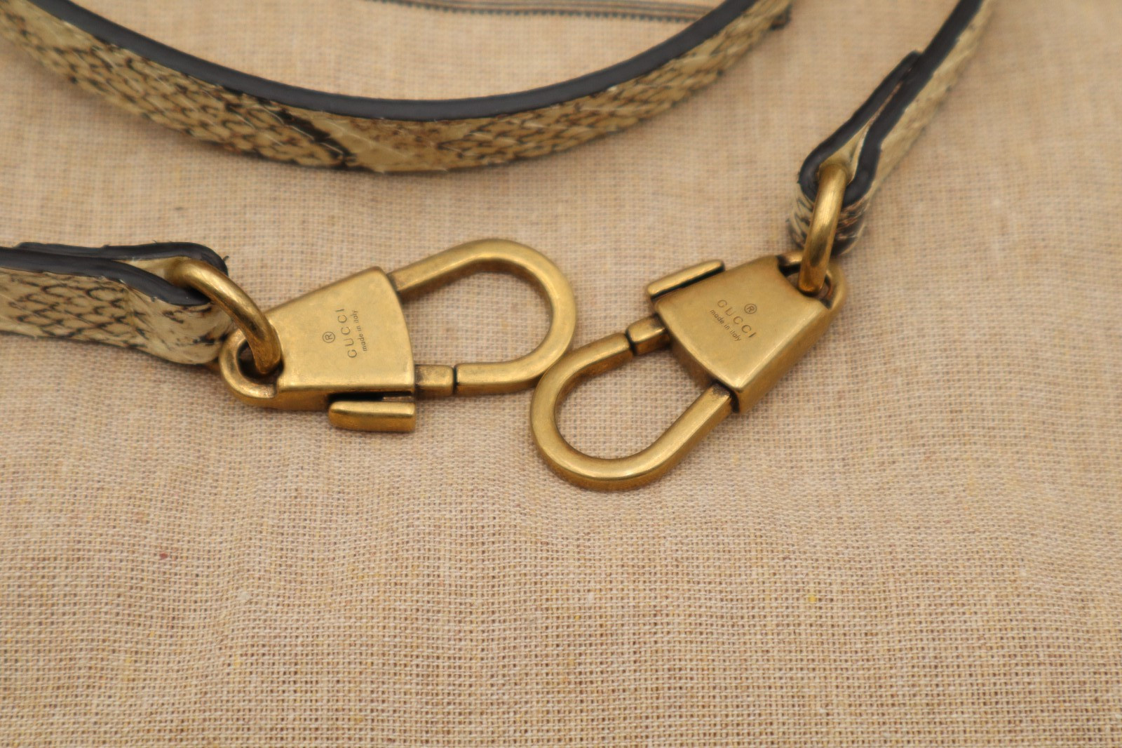 Gucci Python Small Diana Tote Bag - image 11