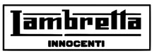 Lambretta Innocenti - Car Bike Scooter Van Boat Camper Sticker