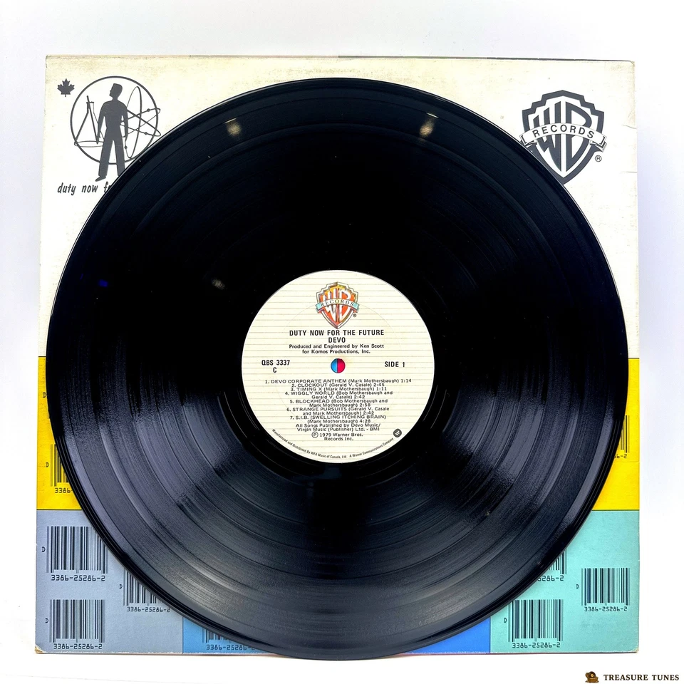 Devo – Duty Now For The Future Vinyl (LP, Album) QBS 3337 - Image 4 of 4