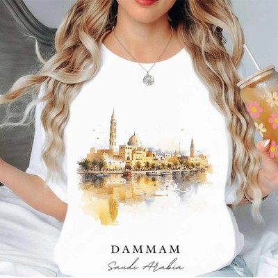 Dammam Unisex Shirt Travel Gift Saudi Arabia Trip Lover Souvenir Tee