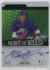 2024-25 Credentials 2024-25 Upper Deck Update Green 2/25 Samuel Bolduc Auto 0nr3