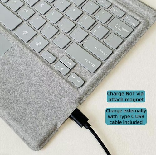 Type Cover für Microsoft Surface Pro 7+ / Pro 7 / Pro 6 / Pro 5 / Pro 4 / Pro 3 - Bild 7 von 7