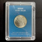 1921 Morgan Silver Dollar ‘Brilliant Uncirculated’ In Capital Plastic Holder