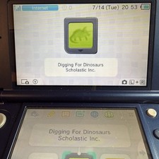 Digging for Dinosaurs - DS Nintendo Educational Adventure Game Cartridge Only