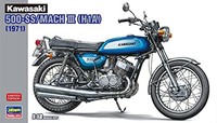 Hasegawa 21735 - Kawasaki 500-SS/MACH Iii H1A 1971, Plastikmodellbausatz Im...
