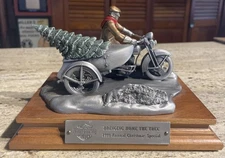 1999 Hudson Creek Harley Davidson Pewter “Bringing Home the Tree”#439/1250