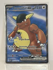 Pokémon Kangaskhan ex Ultra Rare Full Art Holo 190/165 Scarlet & Violet 151 on eBay