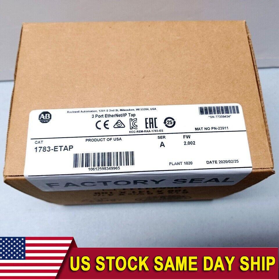 New Sealed Allen-Bradley 1783-ETAP /A FW 2.002 3 Port Ethernet Tap AB 1783ETAP