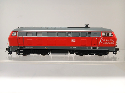 ROCO 73728 H0. Locomotore diesel BR 218 "Sylt Shuttle". Epoca VI | Condition: Usato