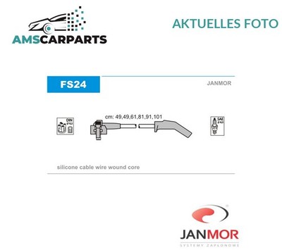 ZÜNDLEITUNGSSATZ ZÜNDKABEL FS24 JANMOR P NEU OE QUALITÄT