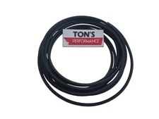 10 feet Vintage Braided Cloth Covered Primary Wire 14 gauge 14g ga Solid Black