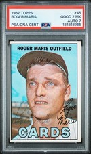 Roger Maris Cards and Autographed Memorabilia Guide 33