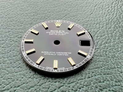Authentic ROLEX Datejust Midsize 31mm Two-Tone Black Luminova DIAL - OC#1285