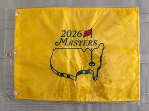 2026 Masters Pin Flag AUTHENTIC from Augusta National Golf Club