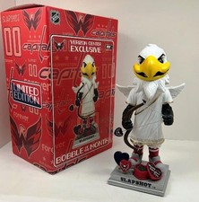 2015 CAPITALS SLAPSHOT VALENTINE'S BOBBLEHEAD OF THE MONTH FEB FOCO #'d ~ NIB