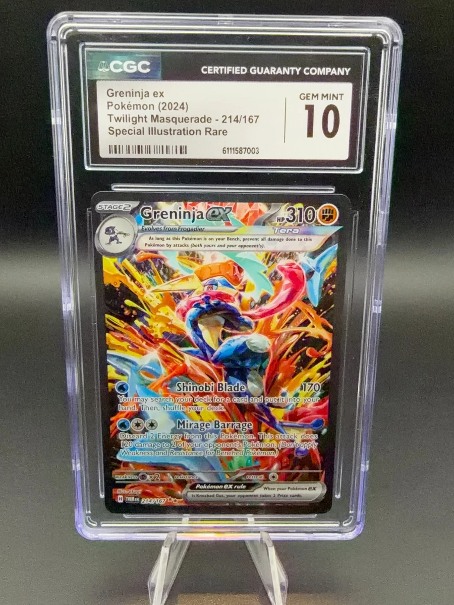 Greninja Ex 214/167 Sv06: Twilight Masquerade for sale | eBay