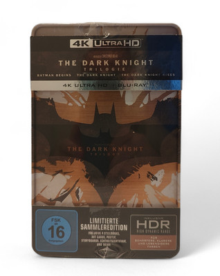 The Dark Knight Trilogy Limited Steelbook - 3x 4K Ultra HDs | NEU + VERSIEGELT  