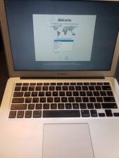 Apple MacBook Air A1466 13.3" Intel I5 CPU 8GB RAM 120 SSD