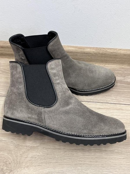 Women Gabor Boots Grey Suede 38 #7SLF