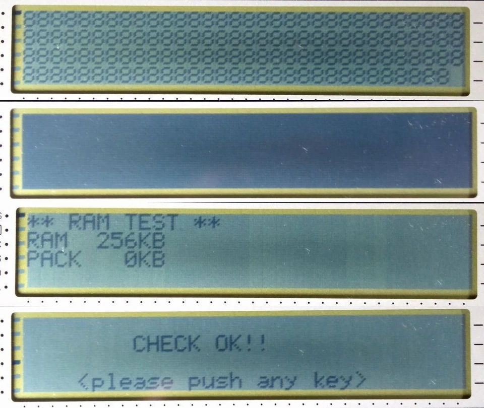 Casio Z-1GR Pocket Computer 256KB RAM FX-890P Compatible Vintage PC Used - Image 4 of 4