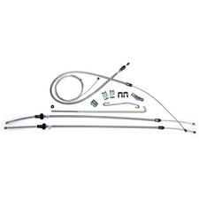 Parking Brake Cable Kit Complete 1973-74 Charger Satellite Road Runner Oe Steel