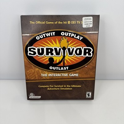 Survivor: Outwit Outplay Outlast The Interactive Game PC Big Box 2001 - NEW