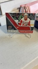 Upper Deck 2020-21 UD Game Jersey Justin Abdelkader Red Wings #GJ-JA Hockey Card