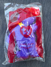 Ty McDonald's Teenie Beanie Babies Grimace Plush Sealed in Bag 2004 Vintage